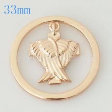 33 mm Alloy Coin fit Locket jewelry type006