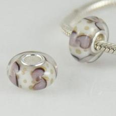 partner S925 murano lampwork glass beads