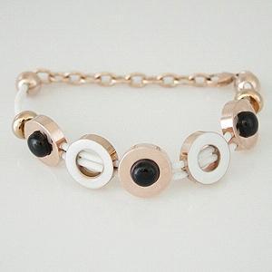 Stainless steel bracelets 19cm fashion style
