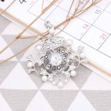 Pendant of necklace without chain KC0452 fit snaps style 18/20mm snaps jewelry