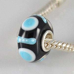 partner S925 murano lampwork glass beads