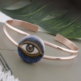 20MM eye Painted enamel metal C5240 print snaps jewelry