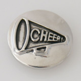 20MM Cheer snap Silver Plated KB5114 snaps jewelry