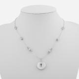 45CM Necklace with pendant fit 18MM snaps chunks