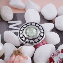20MM snap Aug. birthstone green KC5040 interchangable snaps jewelry