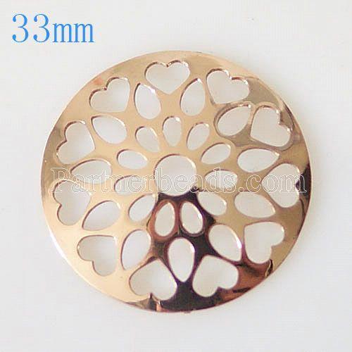 33 mm Alloy Coin fit Locket jewelry type001