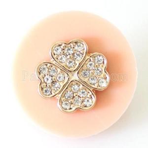 22MM love flower snap with pink Resin  KB6809 snaps jewelry
