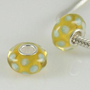 partner S925 murano lampwork glass beads