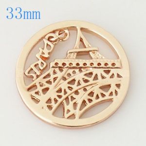 33 mm Alloy Coin fit Locket jewelry type008