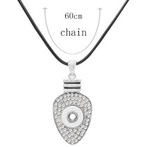 Pendant Necklace with 60CM chain KS1250-S fit 12MM chunks snaps jewelry