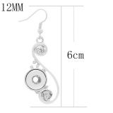 snap earring fit 12MM snaps style jewelry KS1254-S