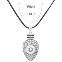 Pendant Necklace with 60CM chain KS1251-S fit 12MM chunks snaps jewelry
