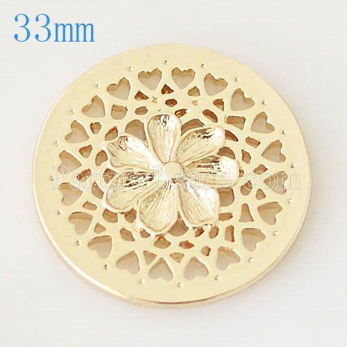33 mm Alloy Coin fit Locket jewelry type017