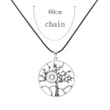 Pendant Necklace with 60CM chain KS1249-S fit 12MM chunks snaps jewelry