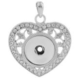 love Pendant of necklace fit snaps style chunks jewelry