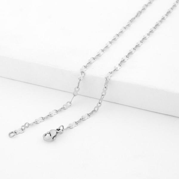 46CM Stainless steel fashion butterfly chain fit all jewelry