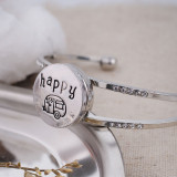 20MM happy snap Antique Silver Plated KB6853 snaps jewelry