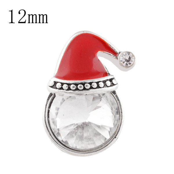 12mm Christmas Small size snaps for chunks jewelry