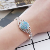 18mm Sugar snaps Alloy with multicolor rhinestones KB2329 snaps jewelry