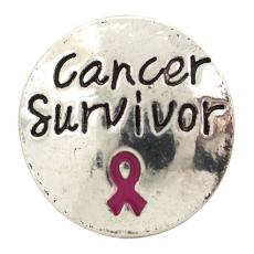 20MM cancer surviver snap  KB6827 snaps jewelry