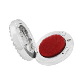 22mm love white alloy love Aromatherapy/Essential Oil Diffuser Perfume Locket snap with 1pc 15mm discs as gift