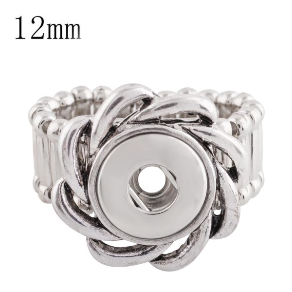 12MM snaps adjustable Ring KS1124-S snaps jewelry  rings for women