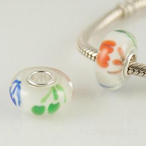 partner S925 murano lampwork glass beads