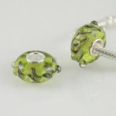 partner S925 murano lampwork glass beads