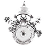Christmas Pendant of necklace KC0353 fit snaps style 18mm snaps jewelry