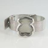 Winnie Stainless steel floating charm Magnetic locket bracelets can open