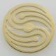 33MM stainless steel coin charms fit  jewelry size wave