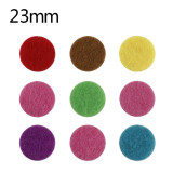 10 pcs of oil pad 23mm suitable for car aroma perfume clips MIX color random