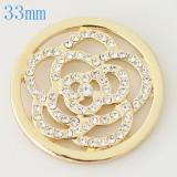 33 mm Alloy Coin fit Locket jewelry type016