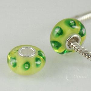 partner S925 murano lampwork glass beads