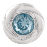 20MM snap Mar. birthstone light blue KC5678 interchangable snaps jewelry
