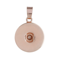 snap Rose Gold Pendant fit 20MM snaps style jewelry KC0386