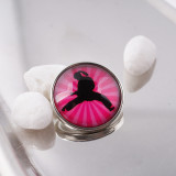 20MM snap glass Chinese Kung Fu C0946 interchangeable snaps jewelry