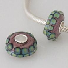 partner S925 murano lampwork glass beads