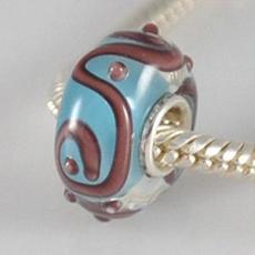 partner S925 murano lampwork glass beads