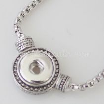 Pendant Necklace with 45CM chain Fit 12MM snaps
