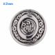 12mm O Antique snaps Silver Plated KS5017-S snap jewelry