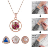 snap rose gold Pendant fit 12MM snaps style jewelry KS0354-S