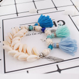 Bohemian Holiday style elastic Bracelet with shells and small components TA7004 new type bracelets fashion Jewelry