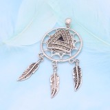 20MM Triangle snap Silver Plated with gray rhinestone KC7912 snaps jewelry