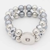 1 buttons With  Adjustable snap  bracelet fit snaps jewelry KC0827