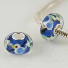 partner S925 murano lampwork glass beads