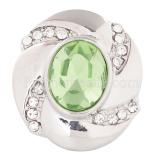 20MM snap Aug. birthstone green KC5078 interchangable snaps jewelry