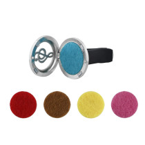 10 pcs of oil pad 23mm suitable for car aroma perfume clips MIX color random