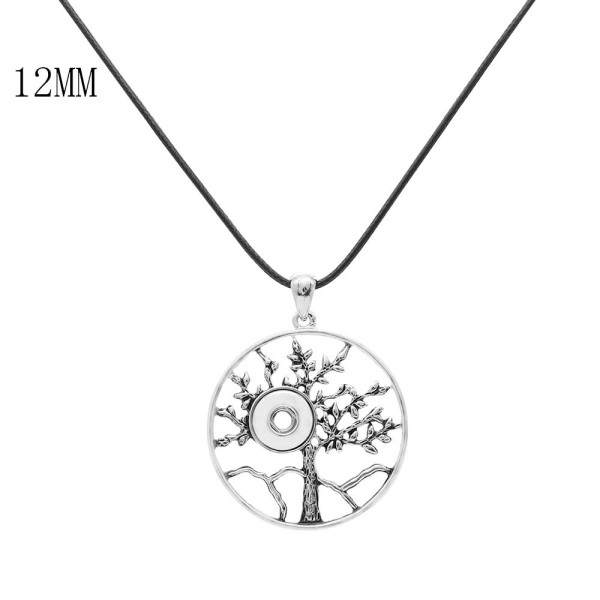 Pendant Necklace with 60CM chain KS1249-S fit 12MM chunks snaps jewelry