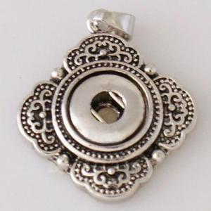 Pendant of necklace without chain fit snaps style small chunks jewelry